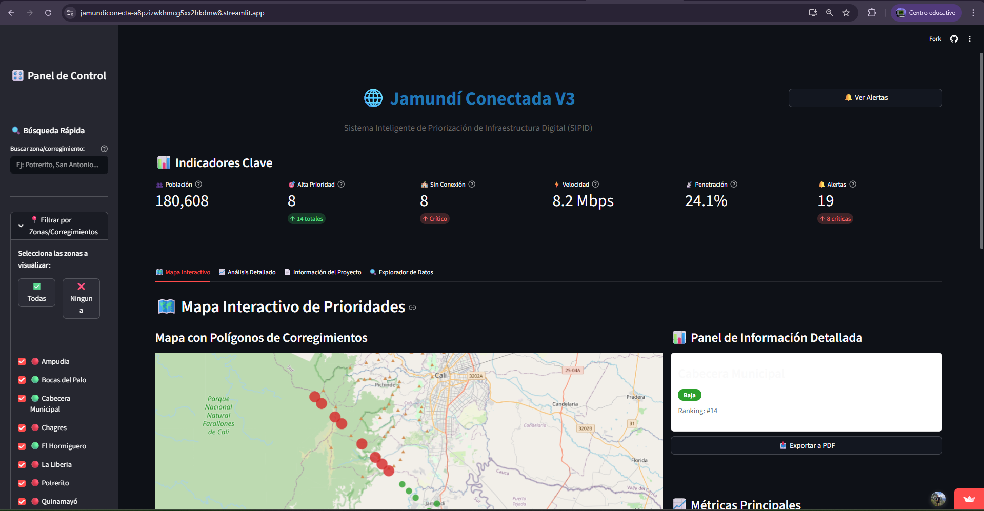dashboard - principal (Home)