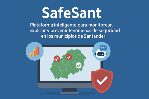 Portada de la plataforma inteligente SafeSant