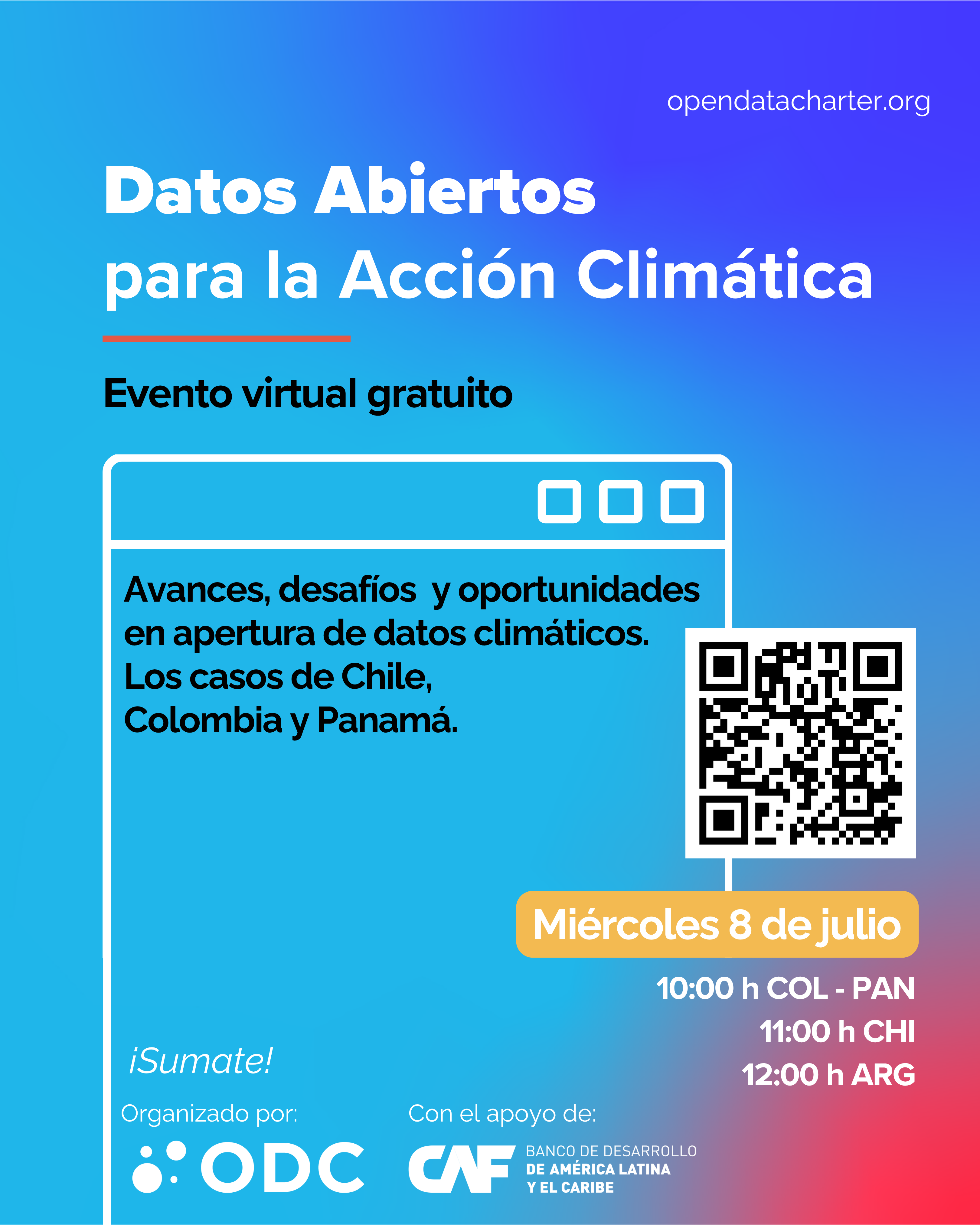 Invitación QR al Webinar