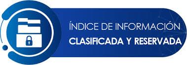 Índice de Información clasificada y reservada